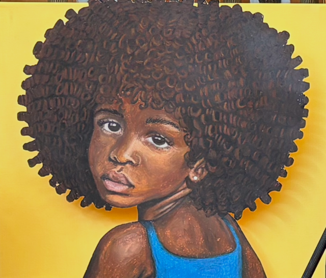 Best in Show portrait by Ameena Mashariki Davis